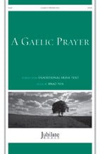 A Gaelic Prayer SATB choral sheet music cover Thumbnail